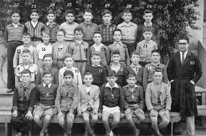 ECOLE GAMBETTA GARCONS 1951 CERTIFICAT D ETUDES M. NAVARRO